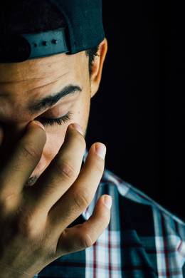man stress